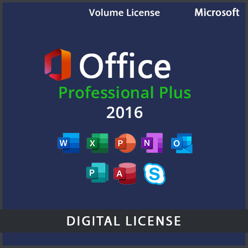 Microsoft Office 2016 Professional Plus 50pc Volume Activation Key